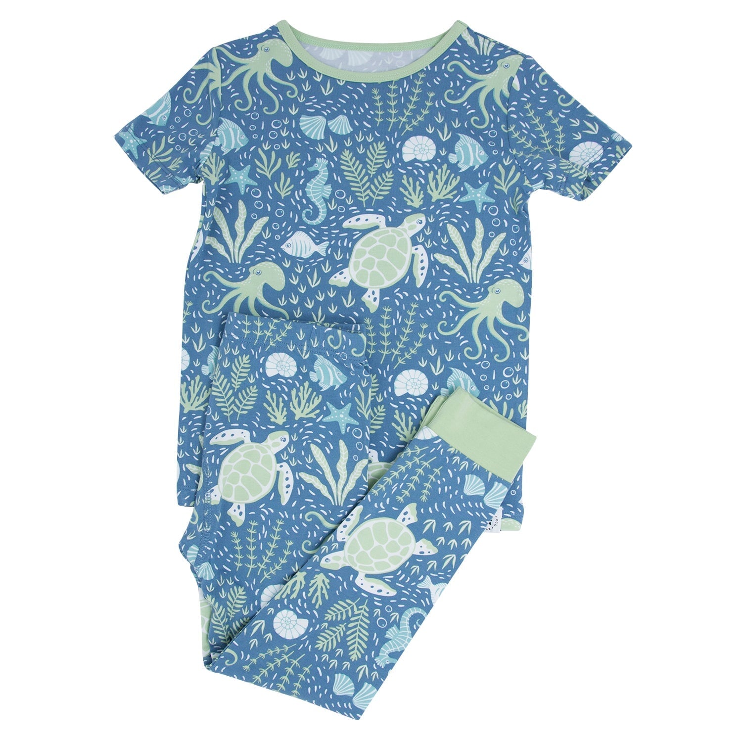 Big Kid Pajama S/s - Under The Sea