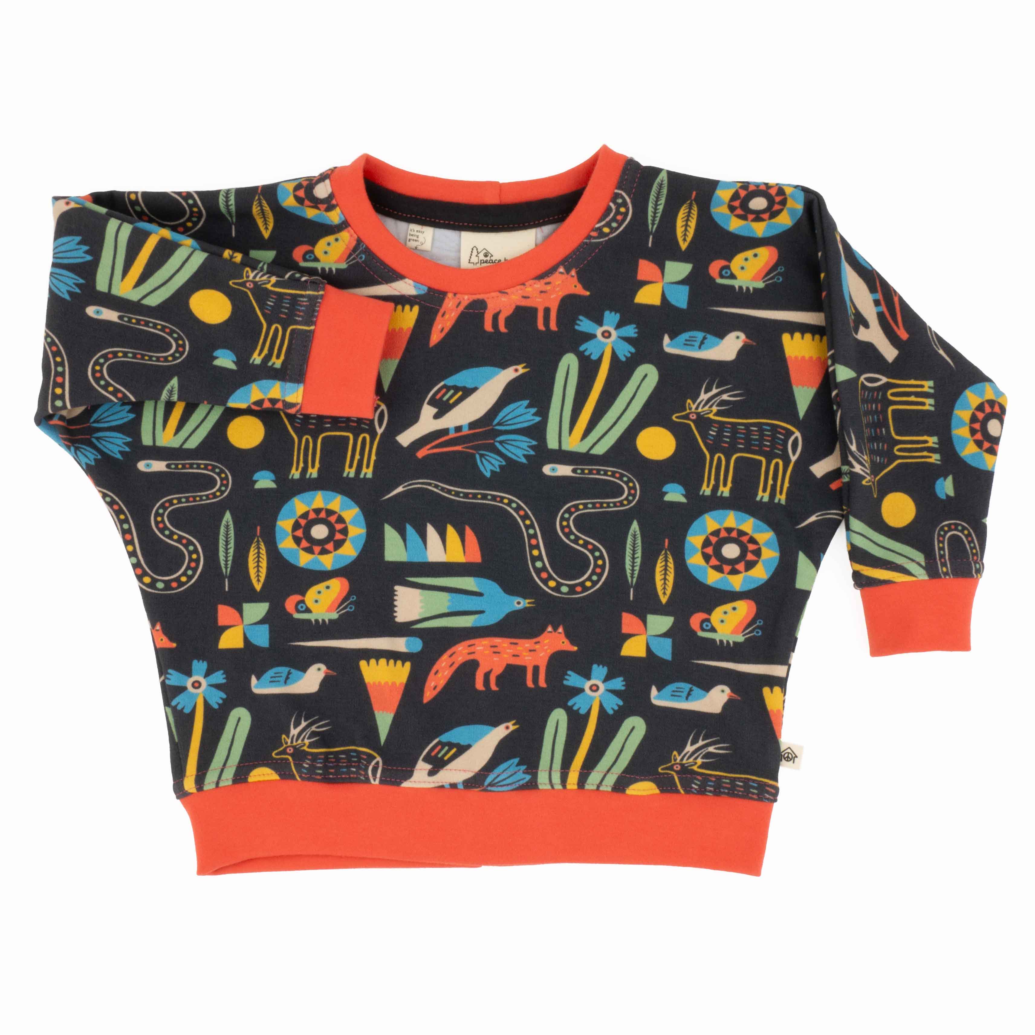 Big Kid Print Sweatshirt