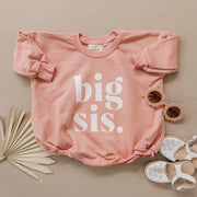 Big Sis Sweatshirt Romper - More Colors