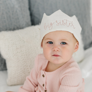 New Big Sister Crown - A Unique & Special Gift For A Proud New Sibling -