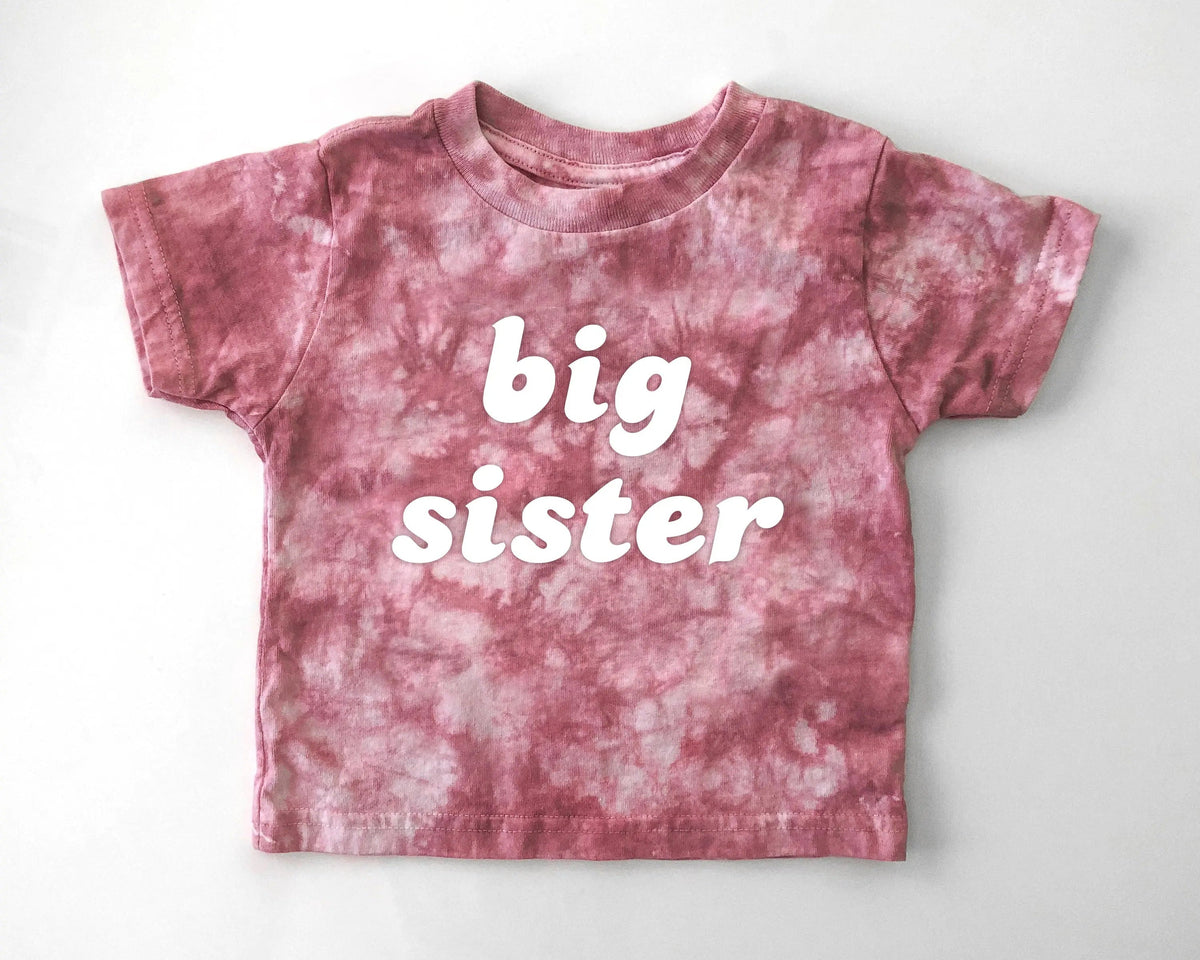 Custom Matching Tie Dye Brother Sister Shirts And Bodysuits