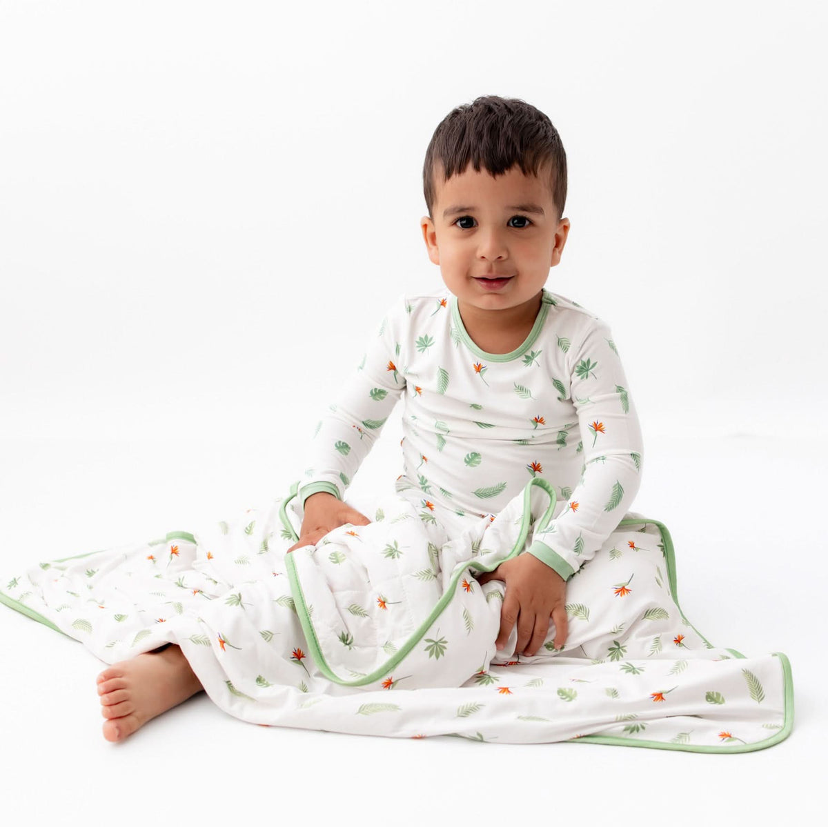 Bird Of Paradise Pajama Set