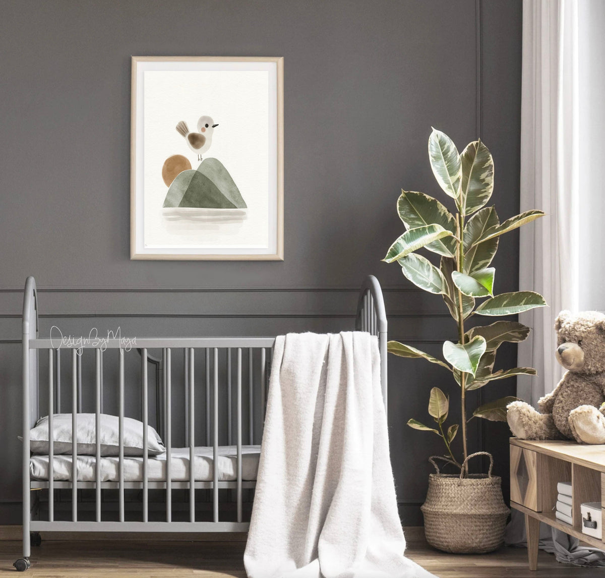 Woodland Animals Prints - Luster Paper Nursery Wall Art Prints