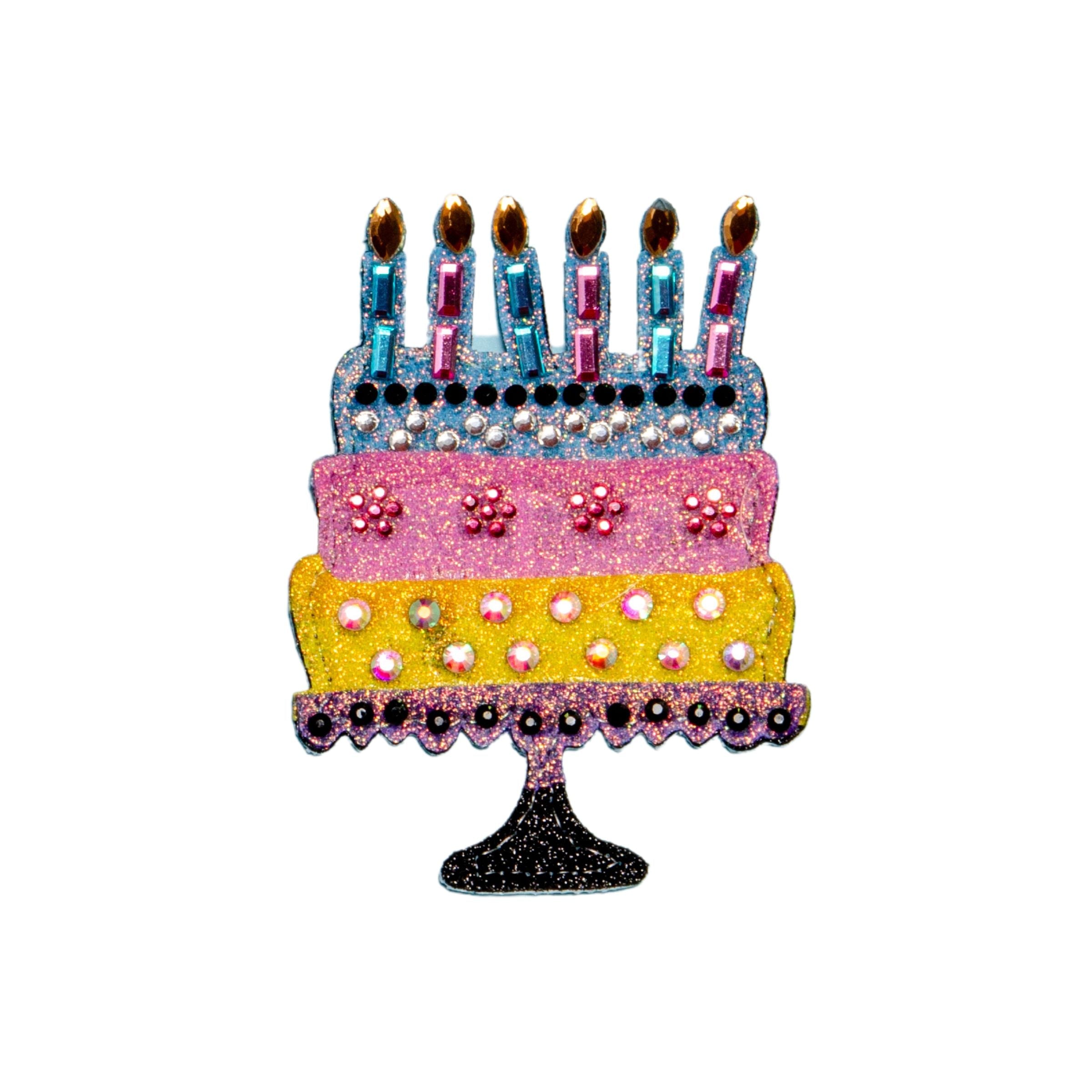 Happy Birthday! Rhinestone Patch