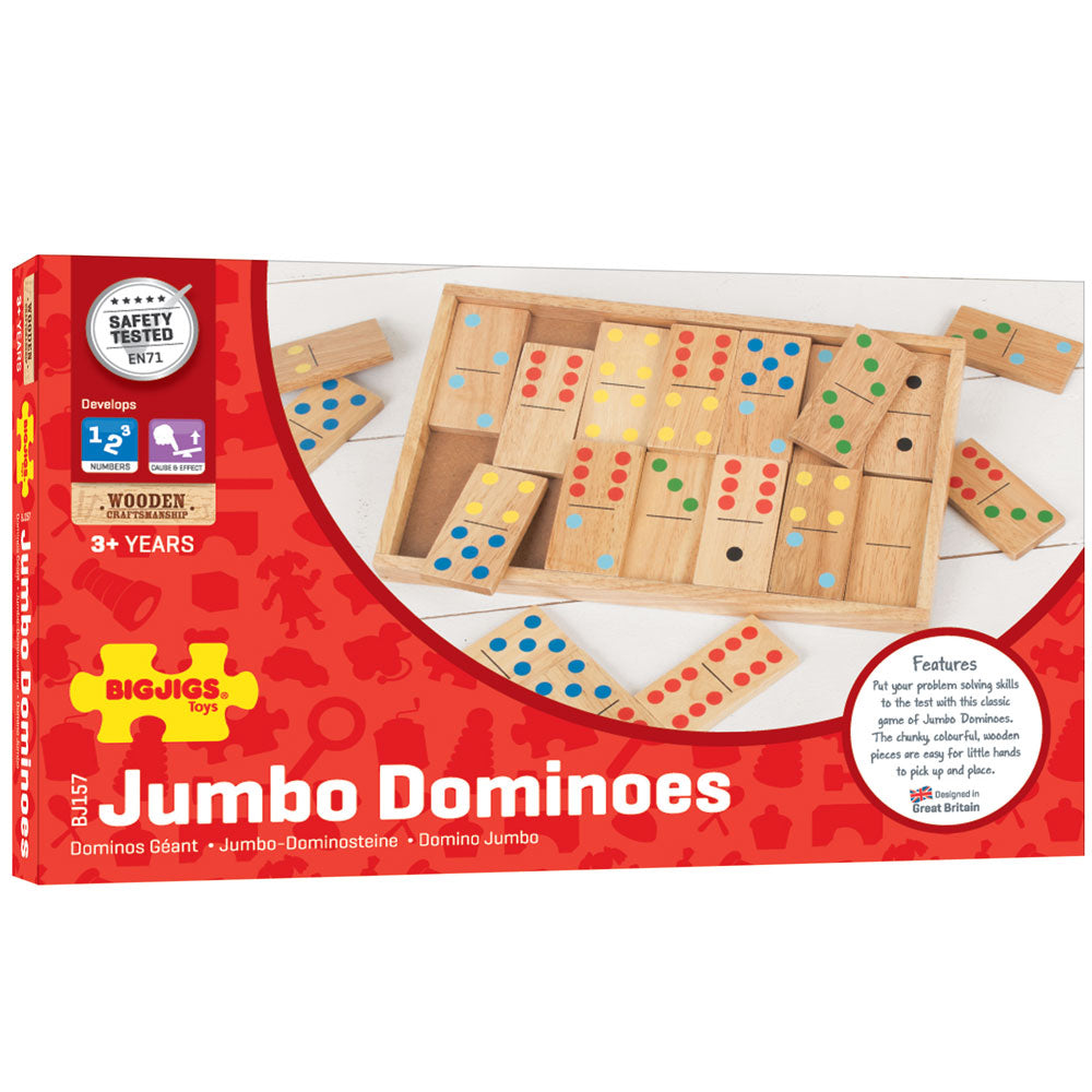 Jumbo Dominoes By Bigjigs Toys Us