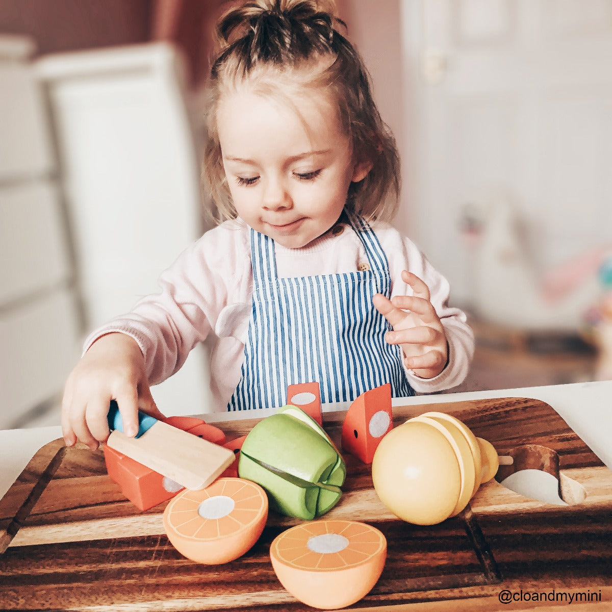 Cutting Fruit Chef Set By Bigjigs Toys Us