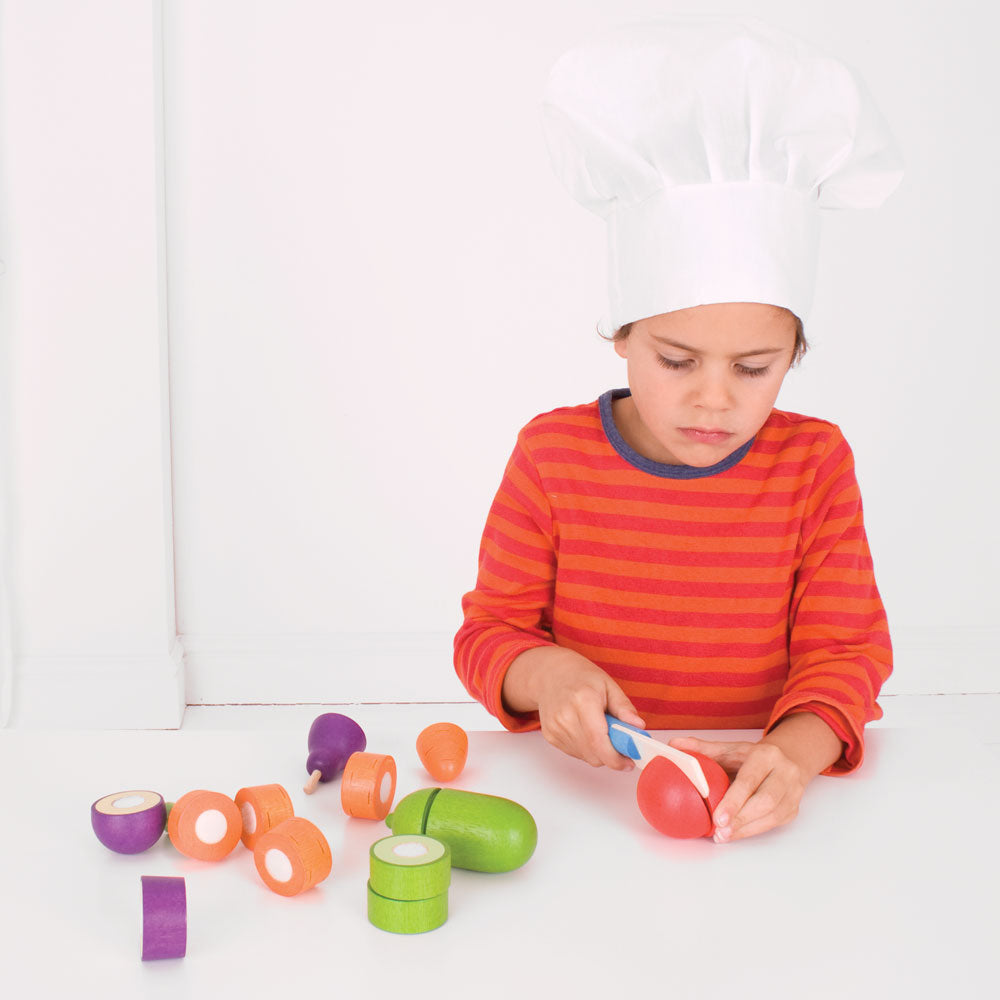 Cutting Vegetables Chef Set By Bigjigs Toys Us