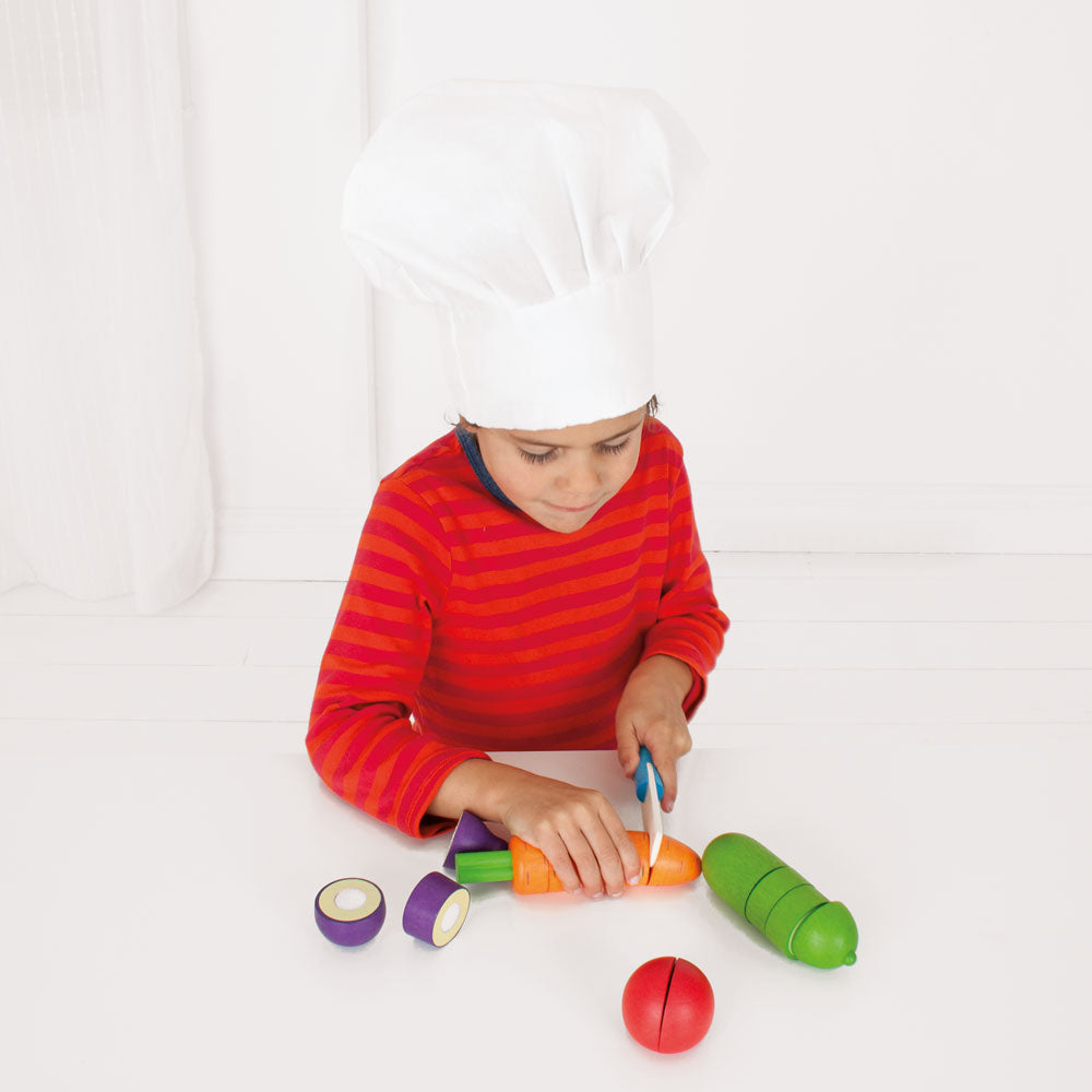 Cutting Vegetables Chef Set By Bigjigs Toys Us