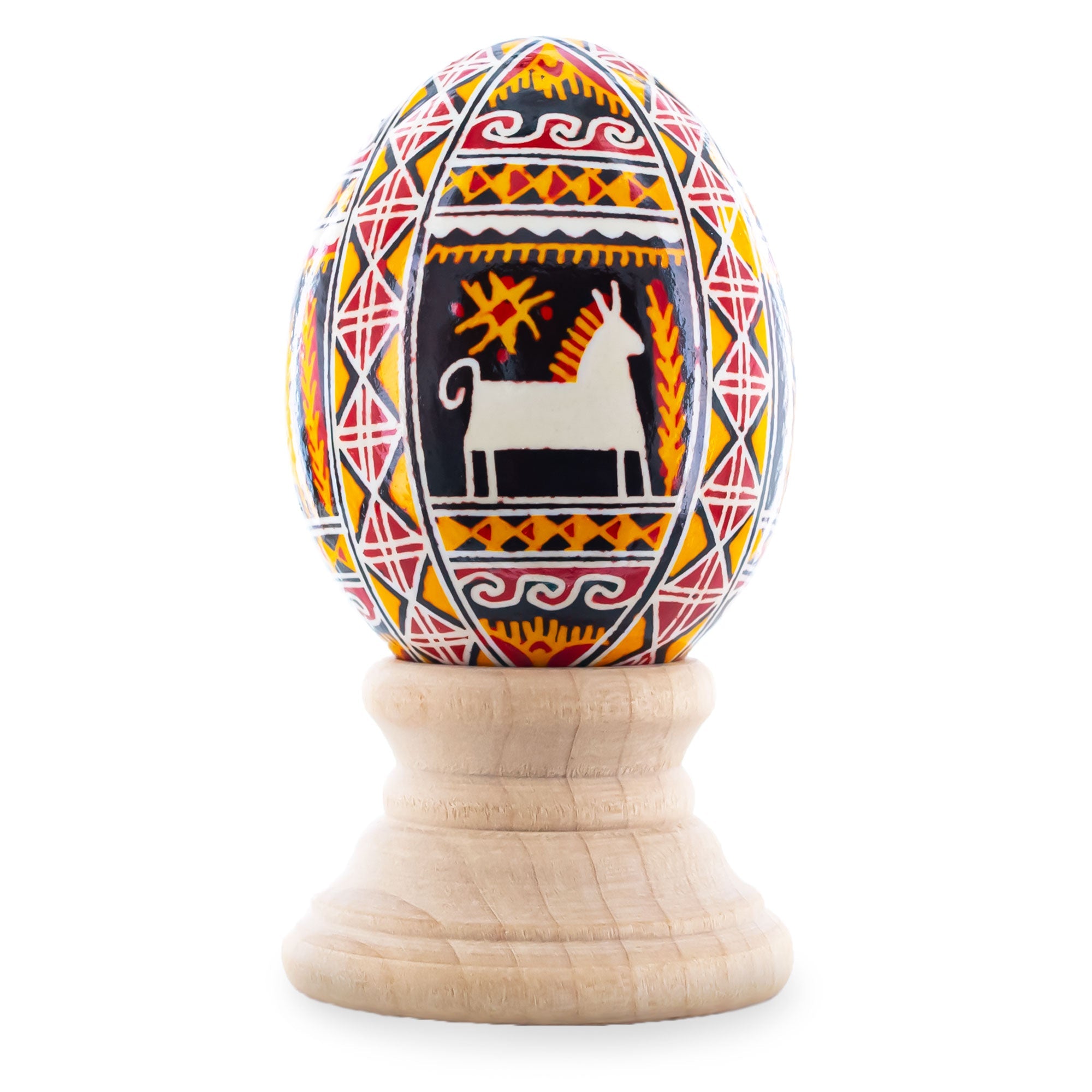 Authentic Blown Real Eggshell Ukrainian Easter Egg Pysanka