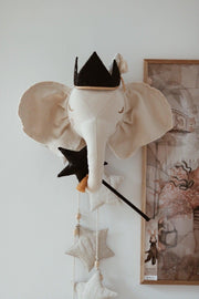 Black Sequins Crown