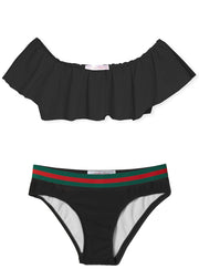 Black Bikini With Belt
