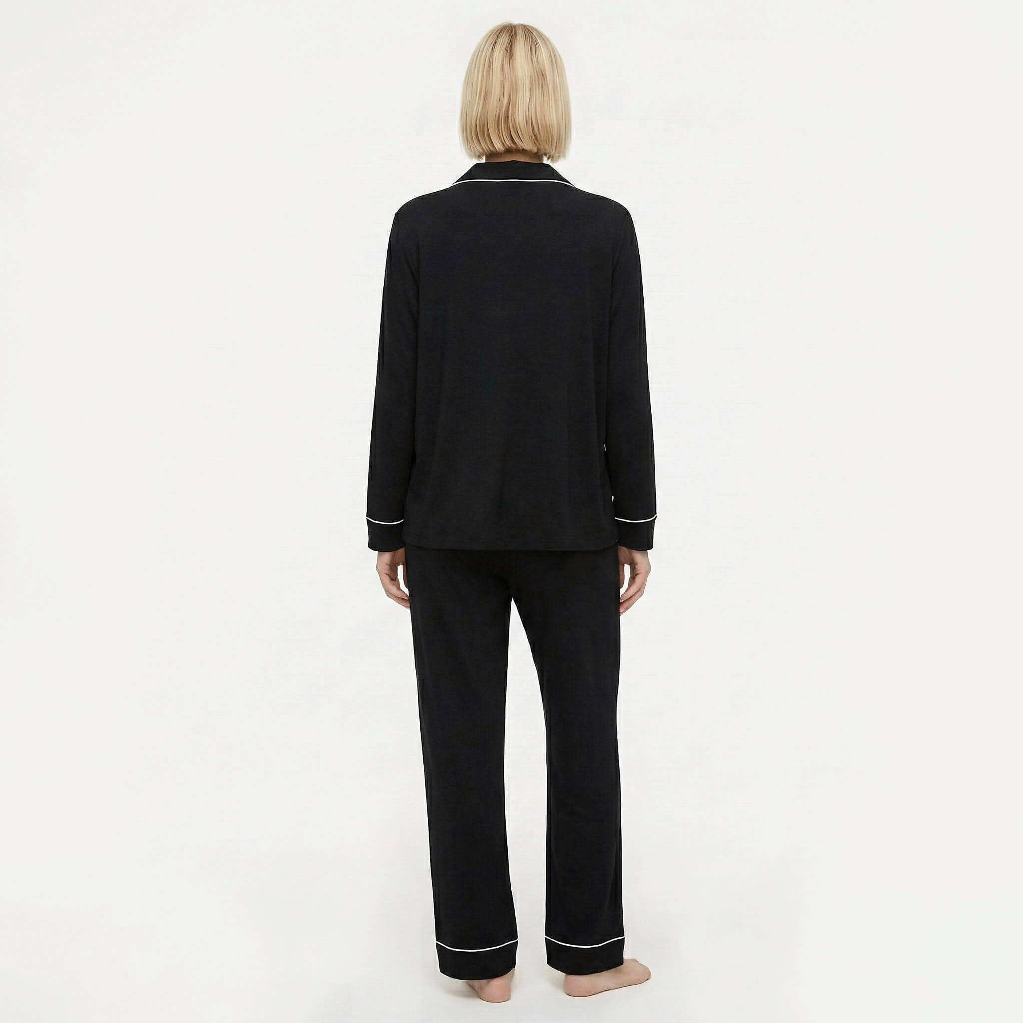 Tencel Modal Long Sleeve Pajama Set
