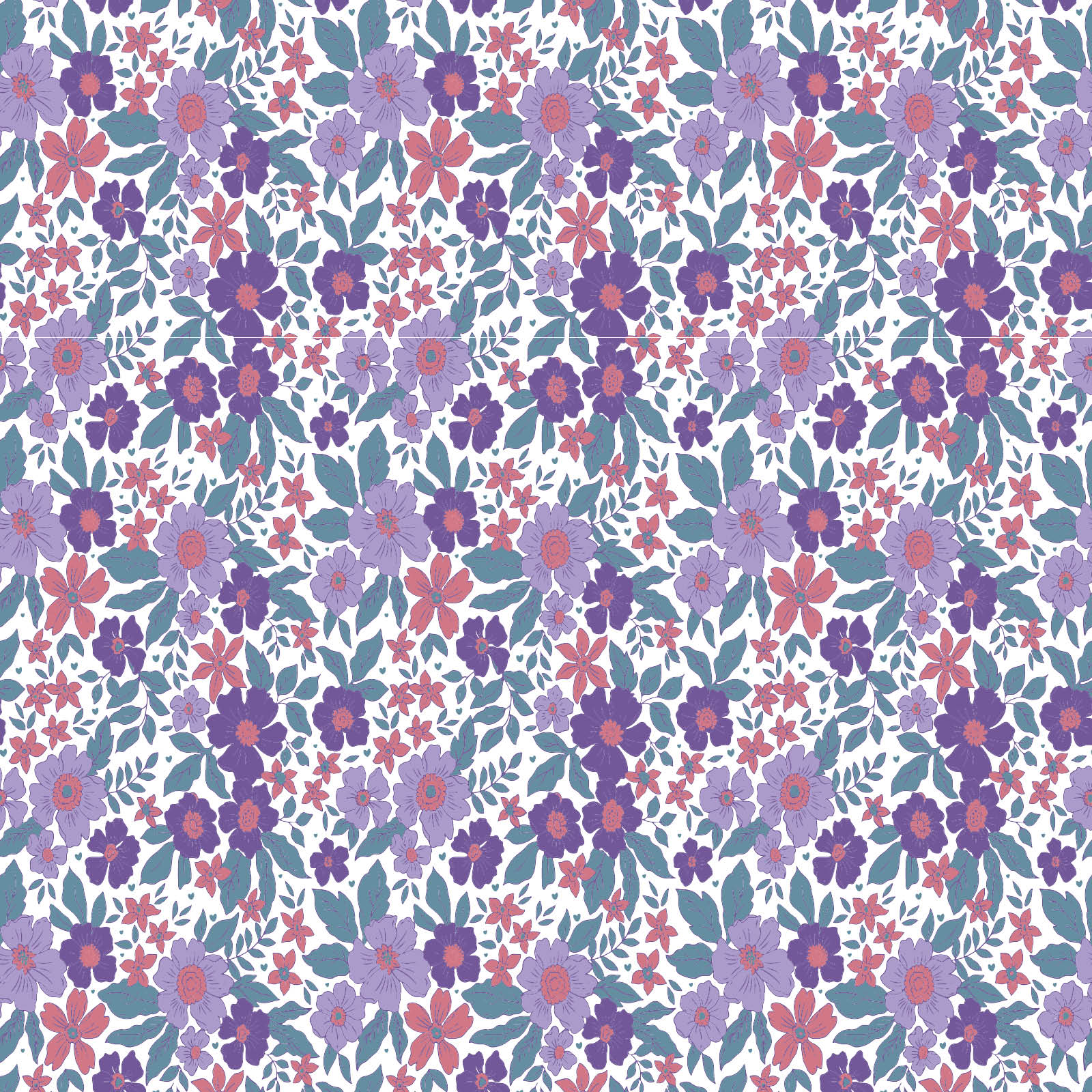 Council Girls' Bubble - Blackberry Floral