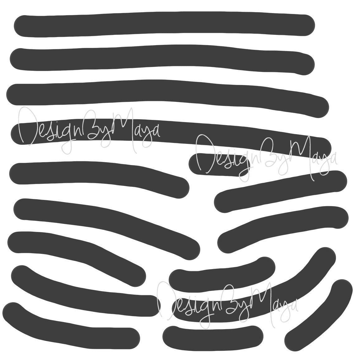 Lines Stripes Decals - Fabric Nursery Wall Art Decals