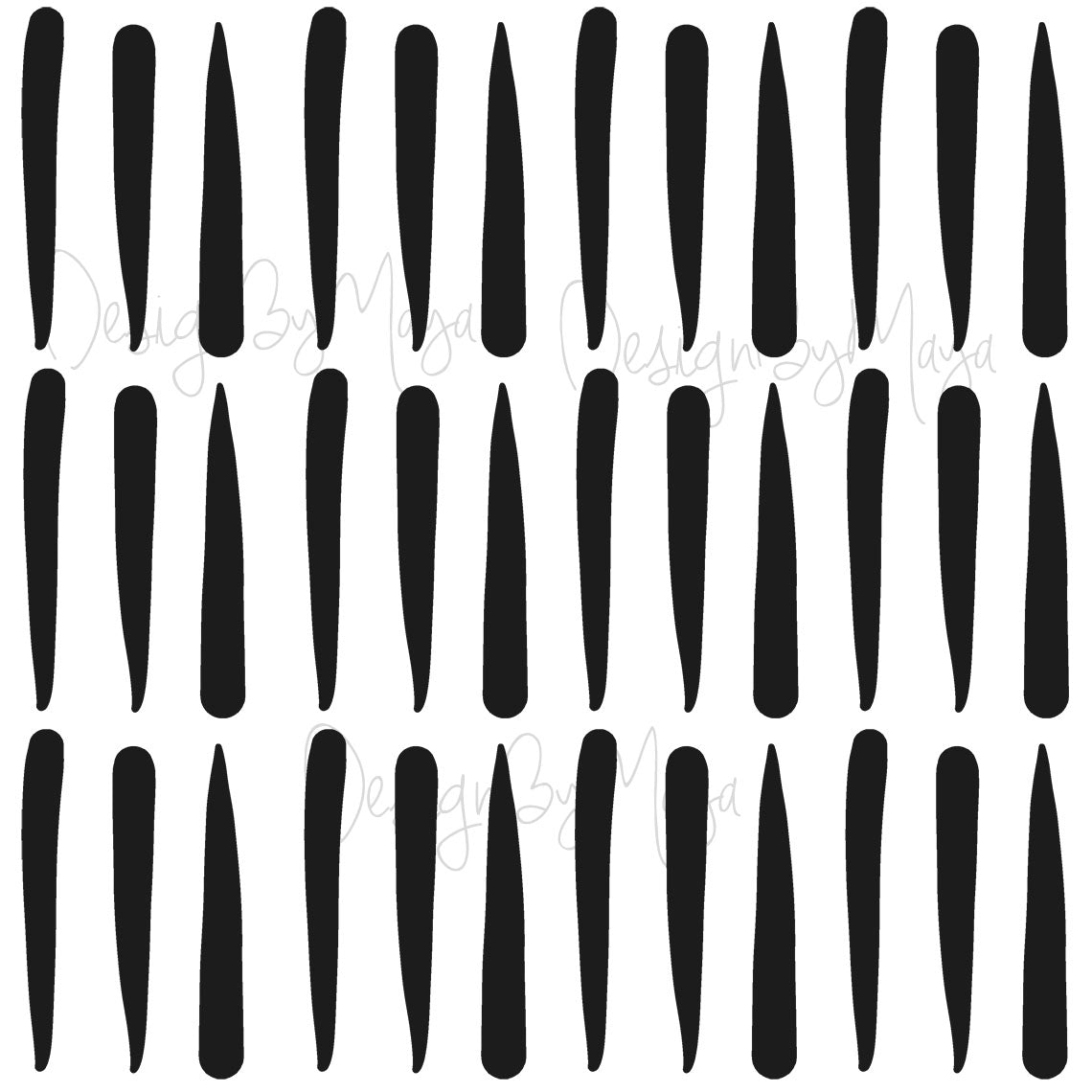 Lines Stripes Decals - Fabric Nursery Wall Art Decals