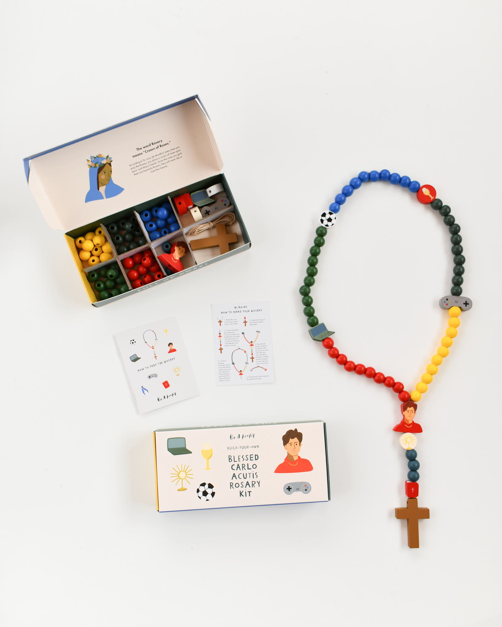 Blessed Carlo Acutis Rosary Kit