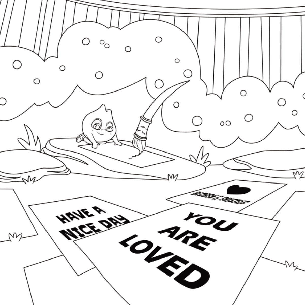 Blobby’s Magical Coloring Book