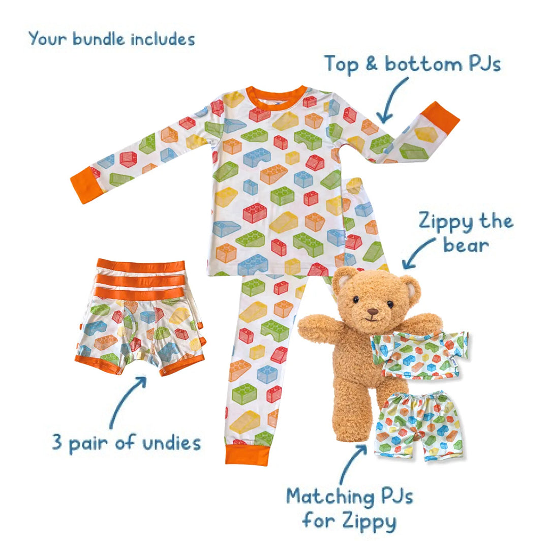 Boys' Building Dreams Pajama Bundle