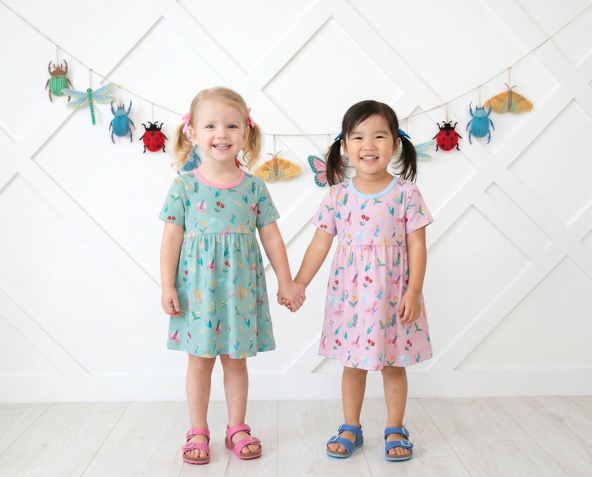 Bloom Bugs S/s Dress