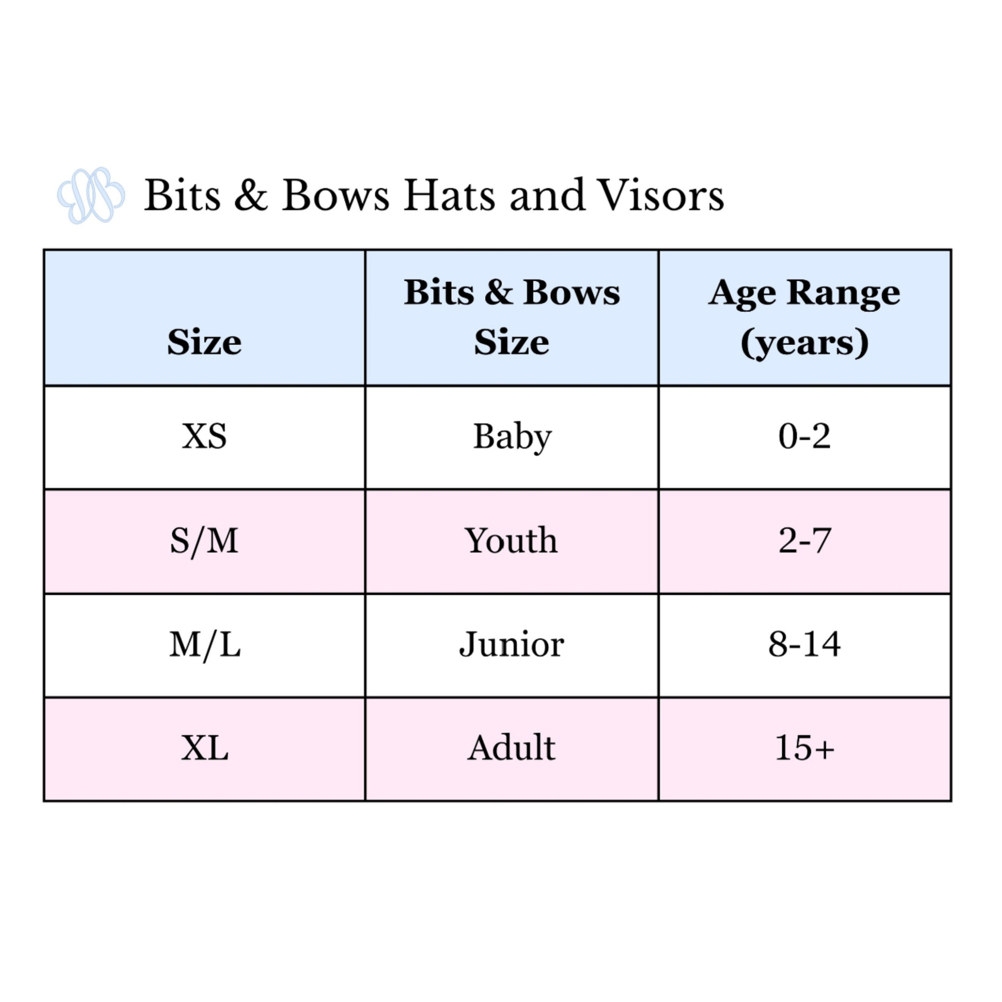 Soccer Bow Baseball Hat (youth)