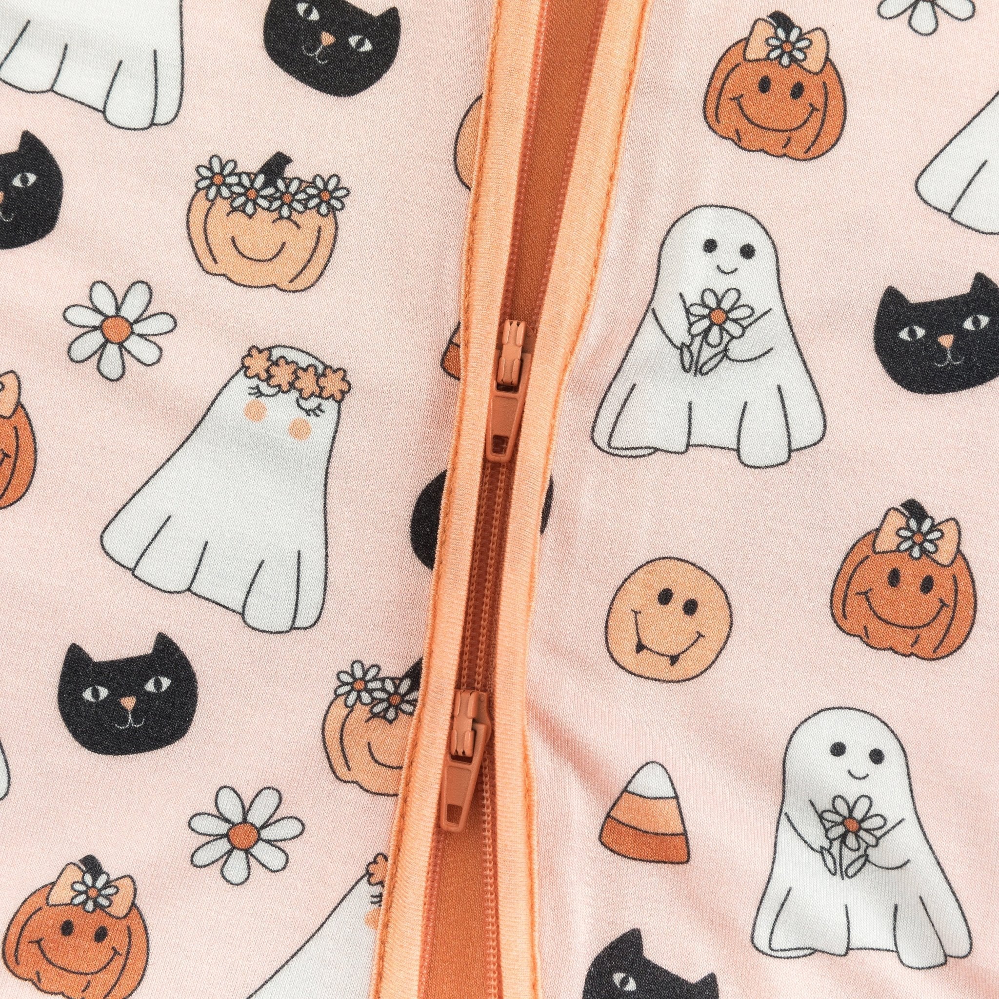 Blossom & Boo (convertible Zip Footies)