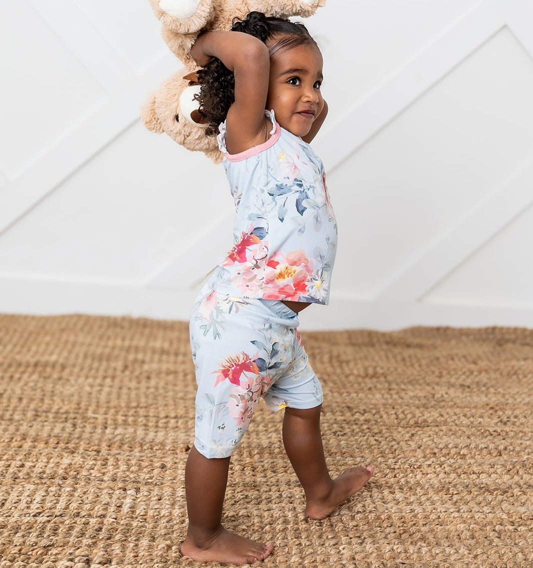 Blossom Snooze Flutter Tank & Shorts