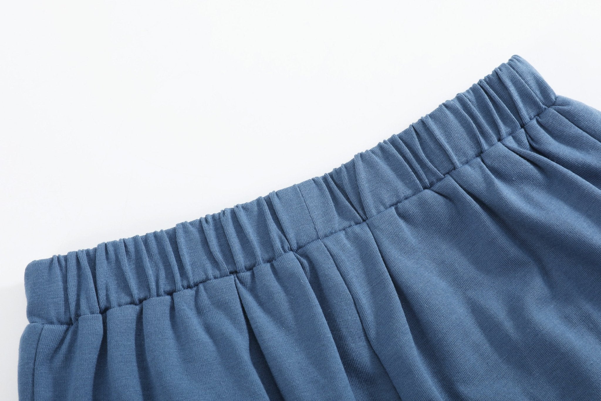 Blue Abc School Shirt And Shorts Set