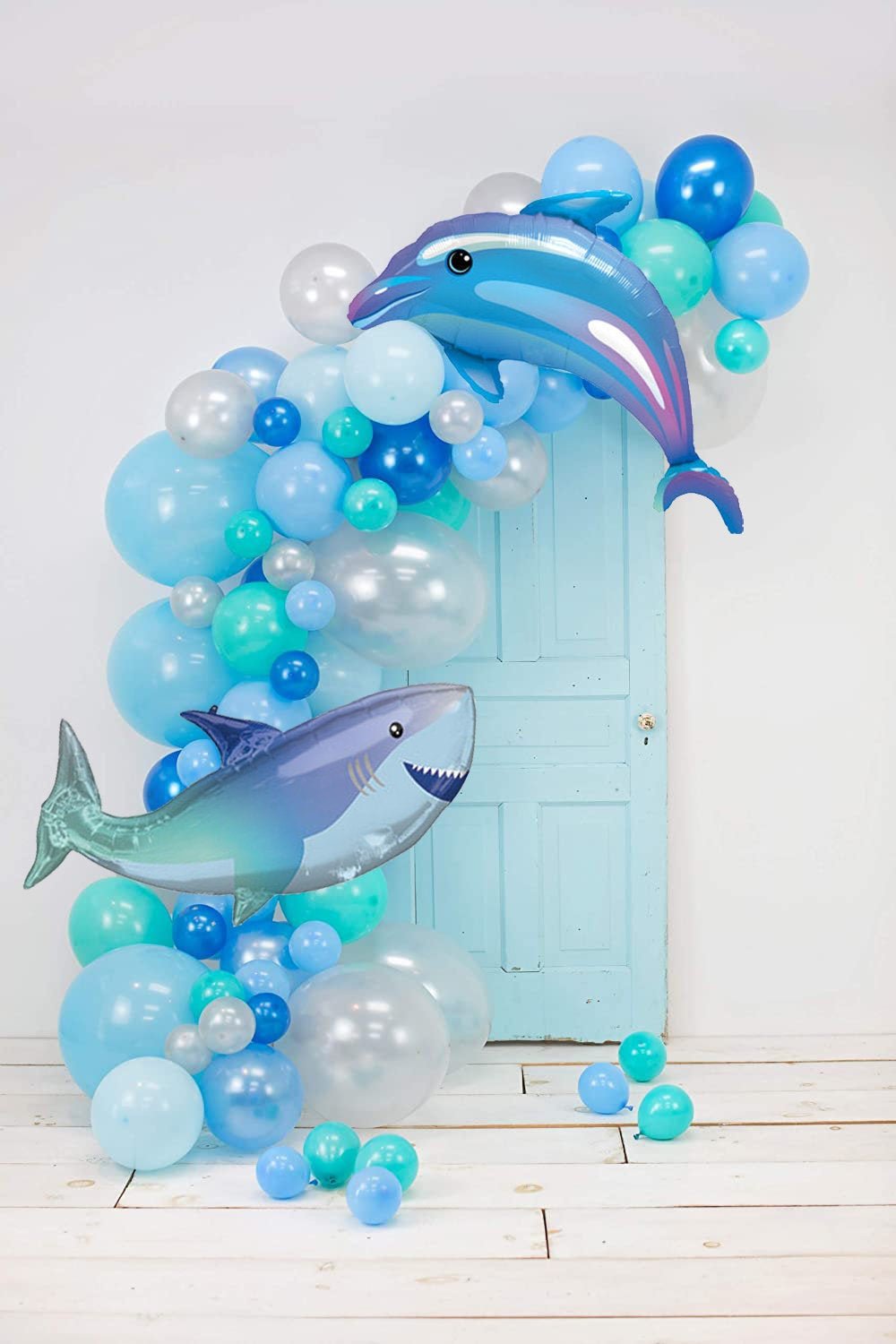 Underwater Blue Balloon Garland Kit
