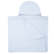 Baby Hooded Towel - Powder Blue