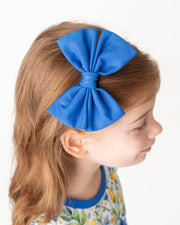 Bluebird | Large Clip Bow
