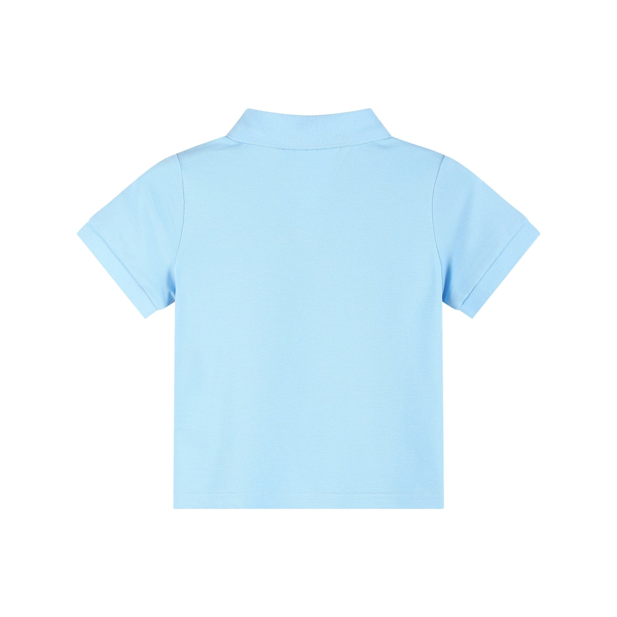 Blue Baseball Polo Shirt