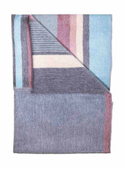 Alpaca Throw Blanket - Blue Bird