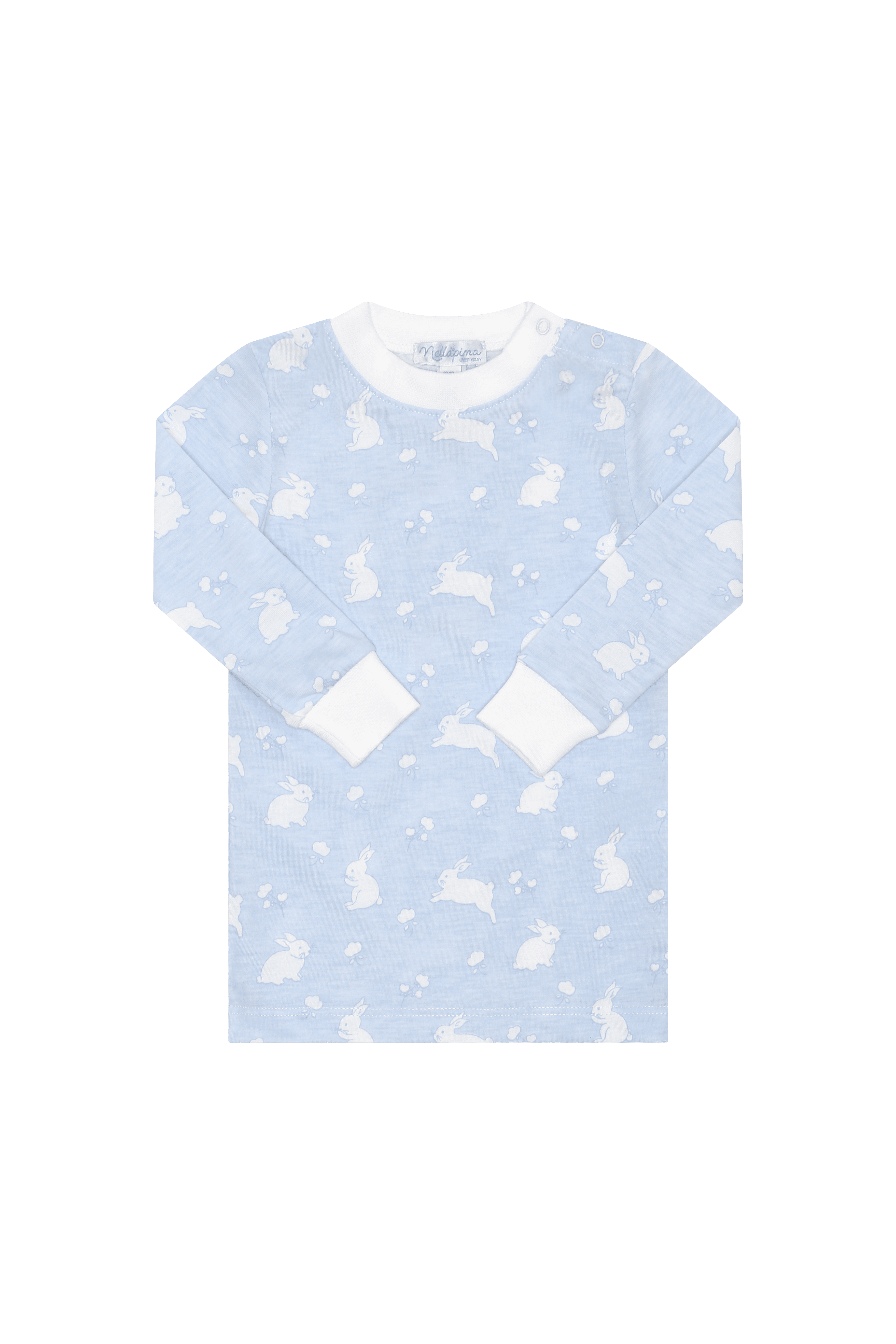Blue Bunny Cotton Pajamas