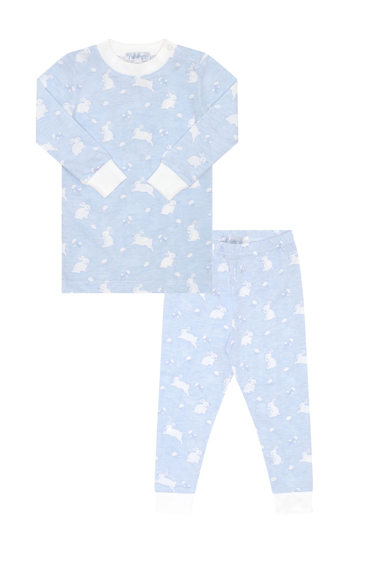 Blue Bunny Cotton Pajamas