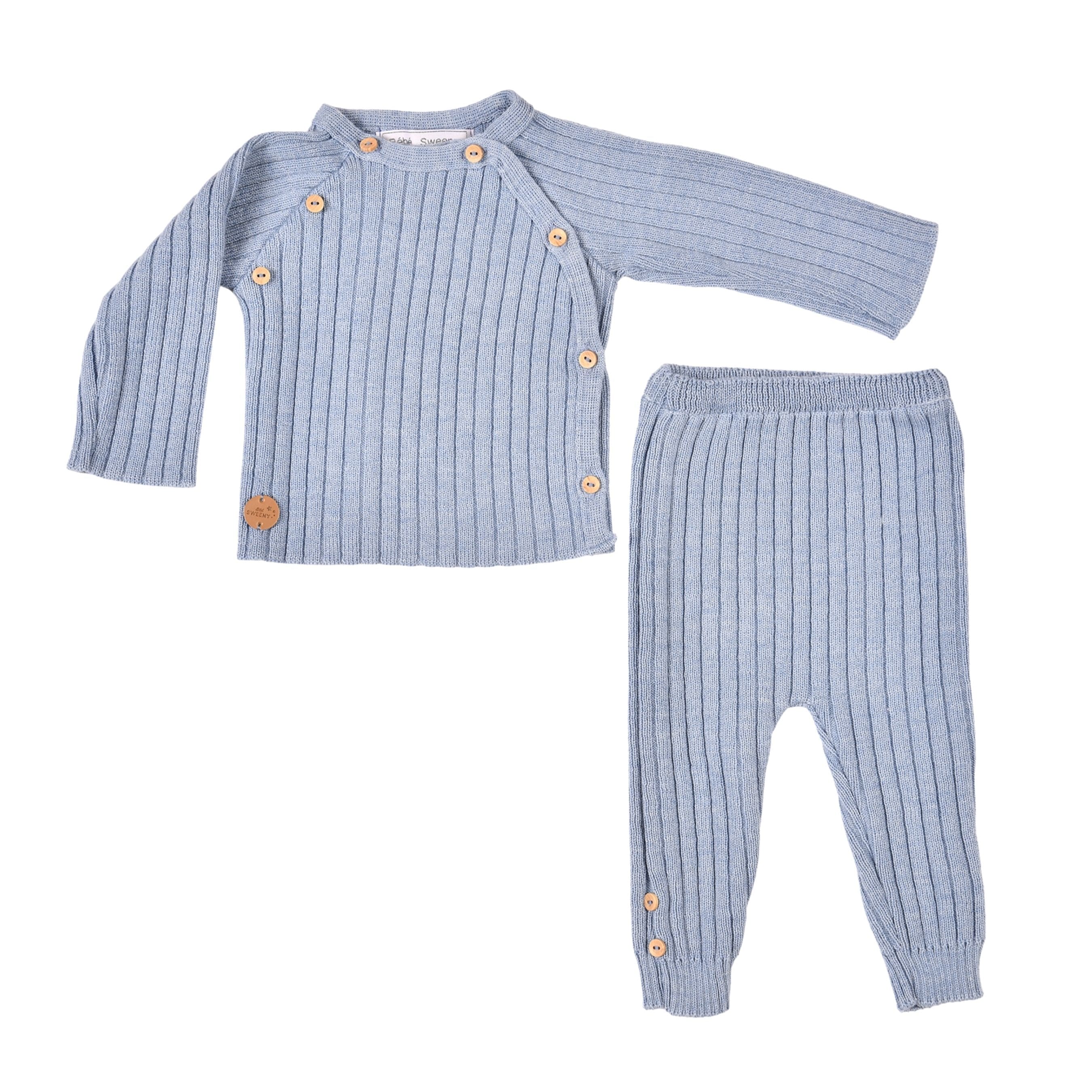 Maille Love | Boys Gift Box | Blue Knit Set (5)