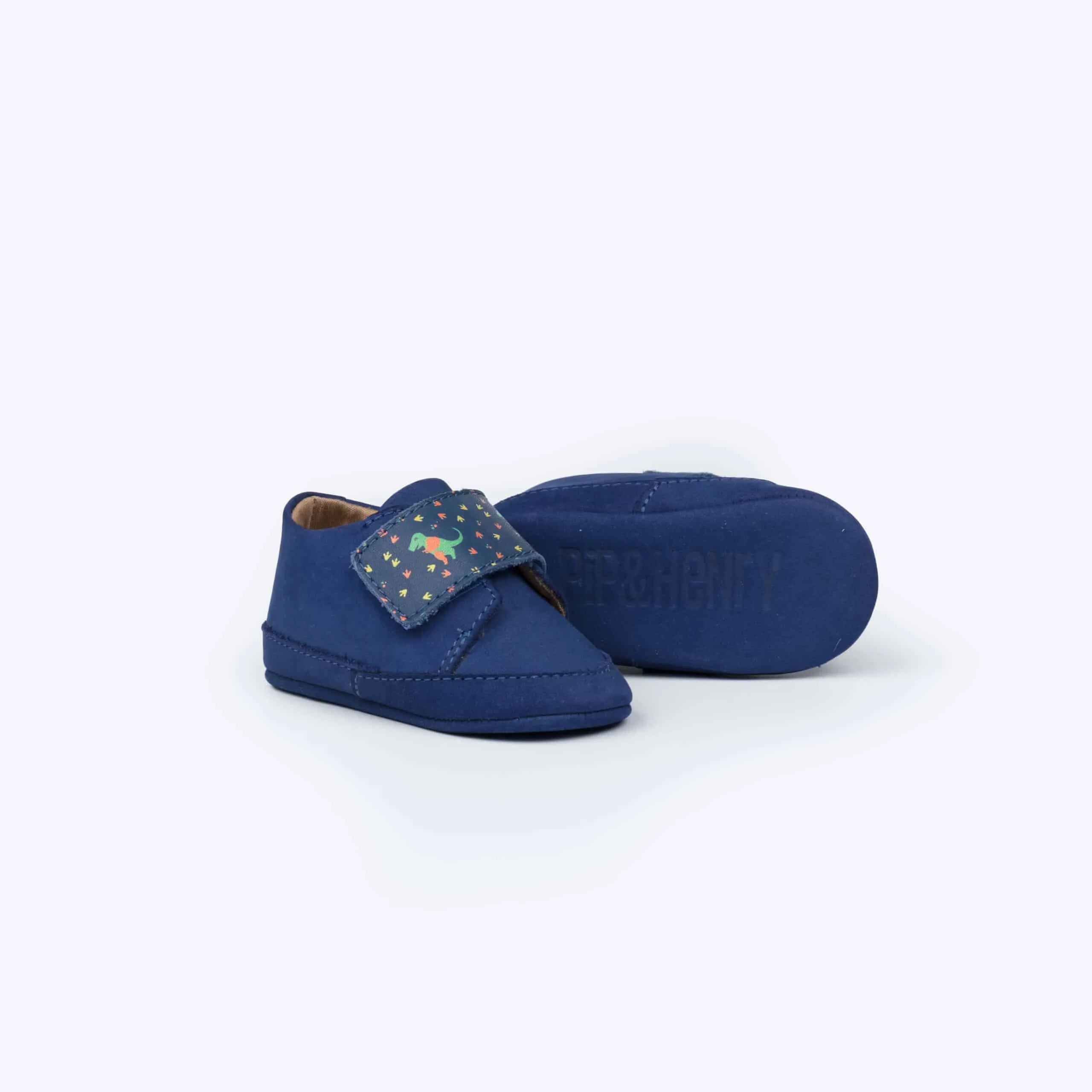 Dino Delight Bootie - Blue