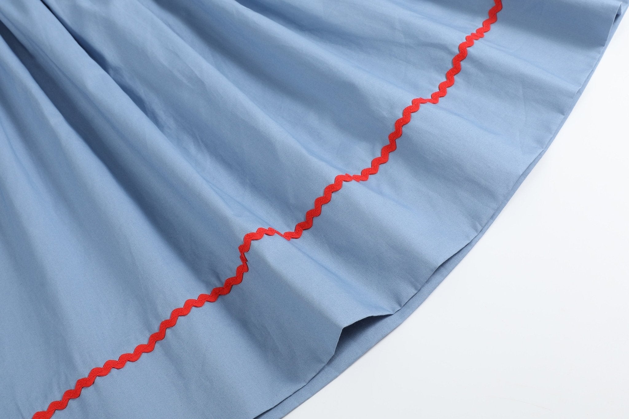 Blue Farm Animal Smocked Bishop Dress