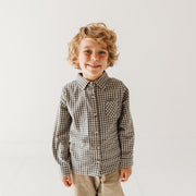 Blue Harmony Gingham Shirt