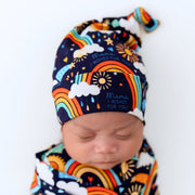 The Softknot Cap | Here Comes The Sunshine (blue)