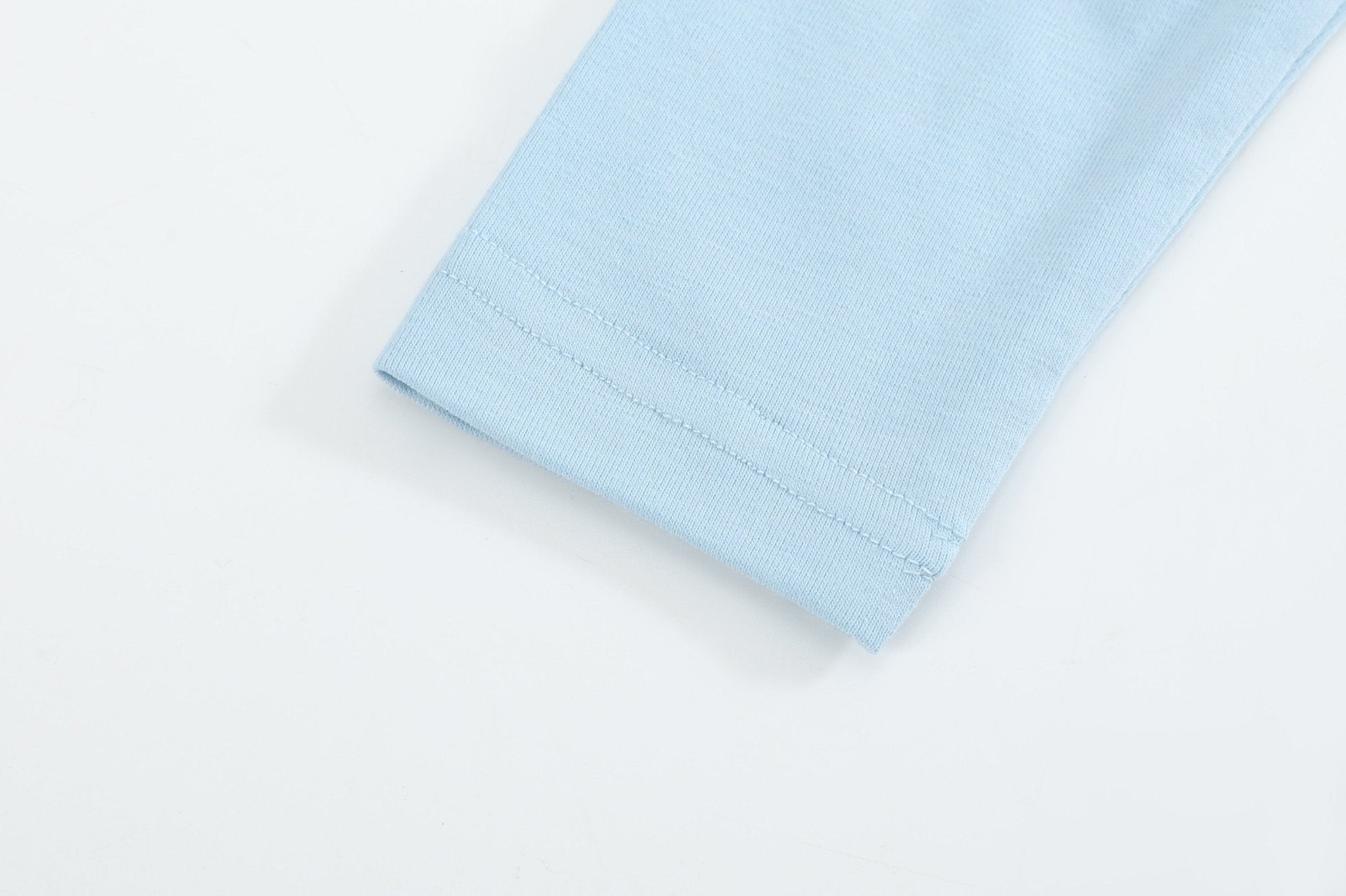 Blue Smocked Knit Abc School Dress
