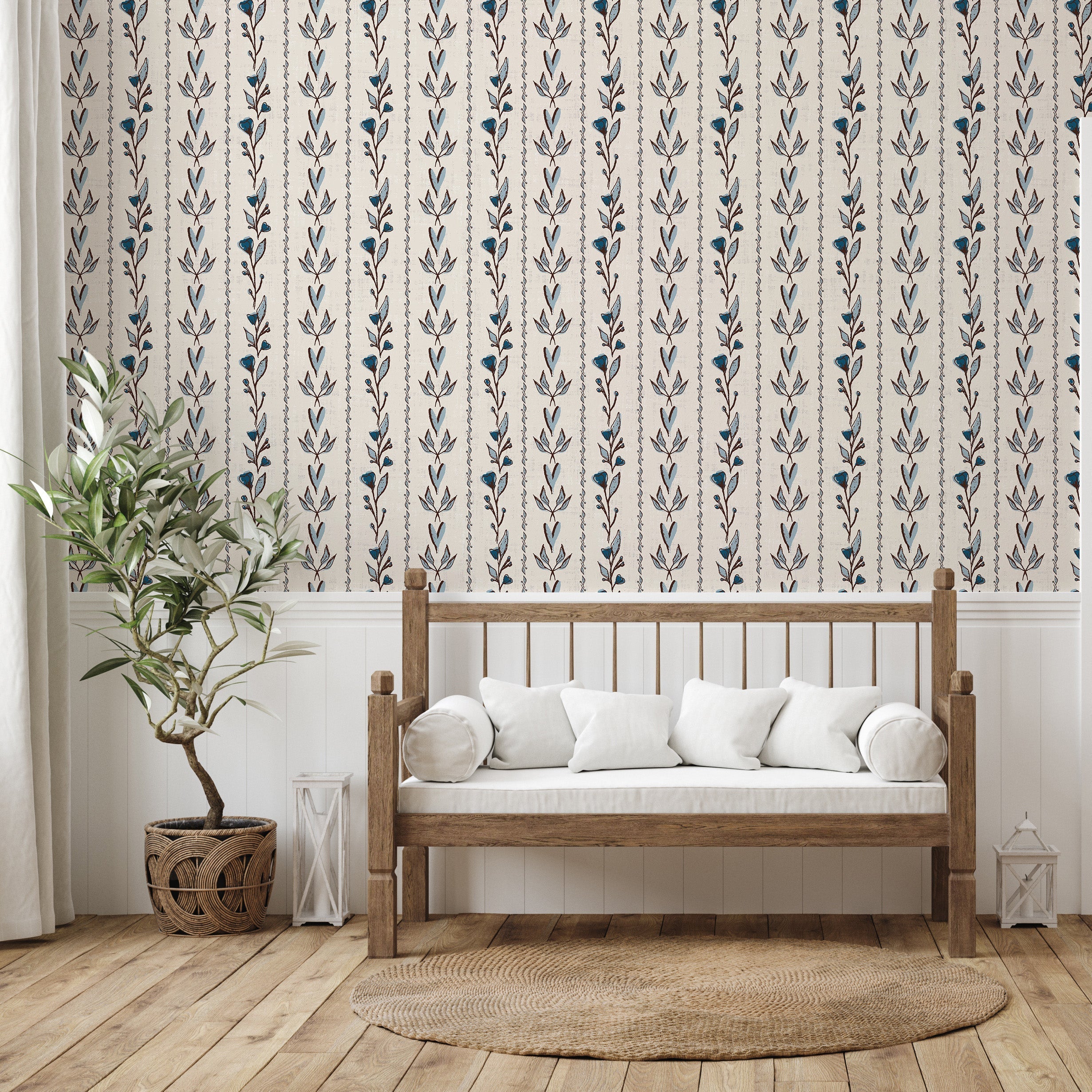 Rooney Wallpaper By Ana Goldar Design