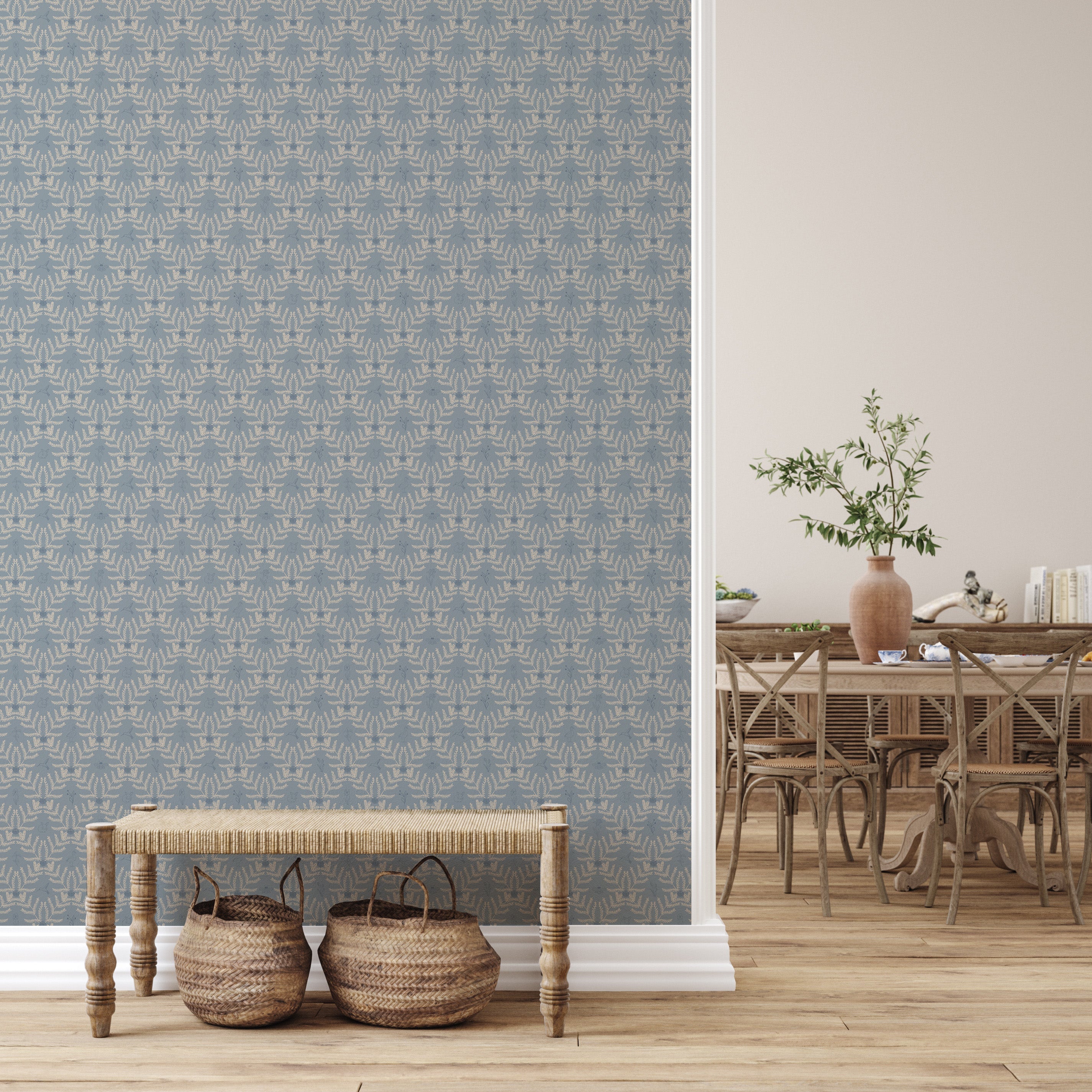 Navie Wallpaper By Hannah Langford Design
