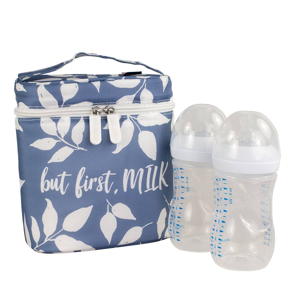 But First, Milk Boho Insulated Bottle Bag