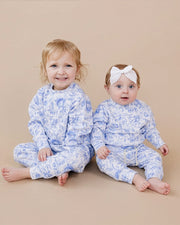 Jogger Set | Blue Flowers