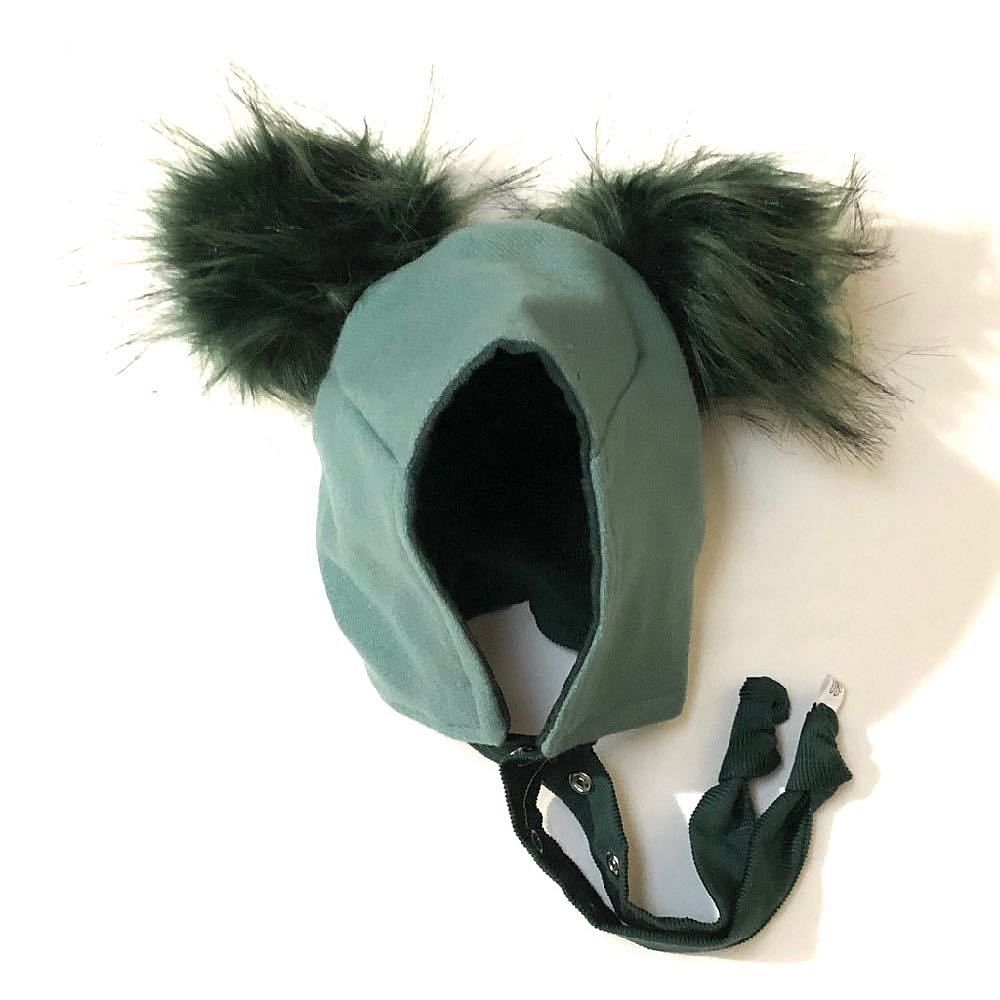 Brimless Bonnet In Blue Spruce (add Ears Or Poms)