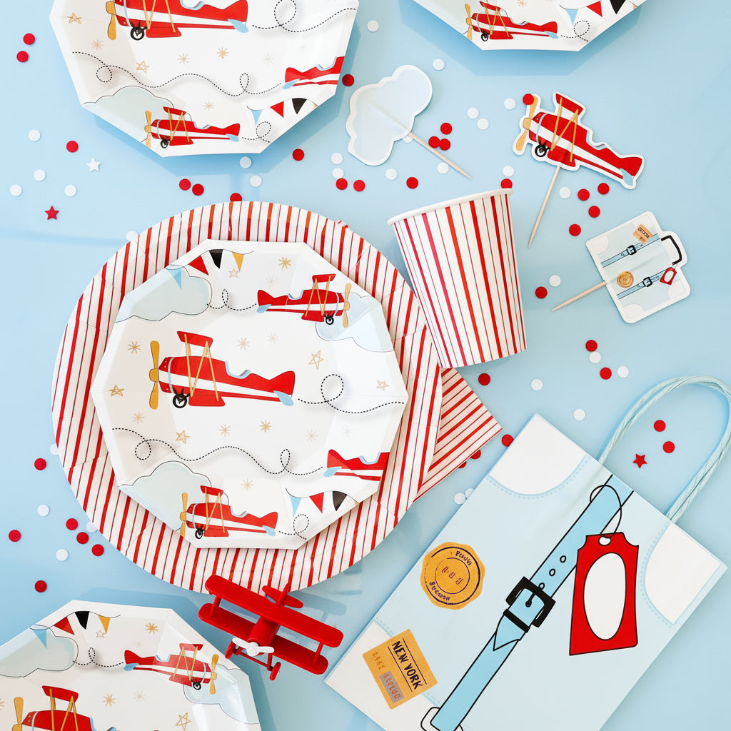 Airplane Party Supplies In A Box