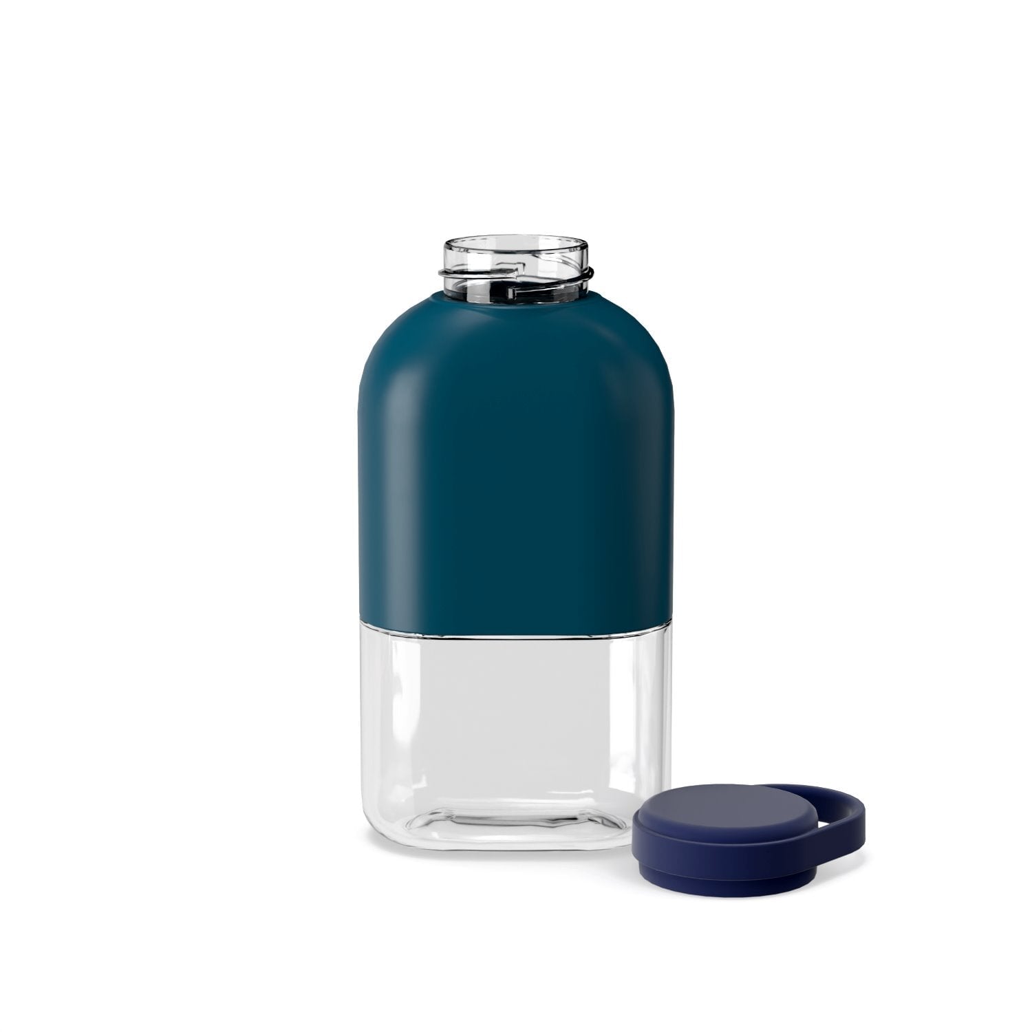 Slim Water Bottle 12 Oz Blue Abyss / Midnight Blue - Set Of 2