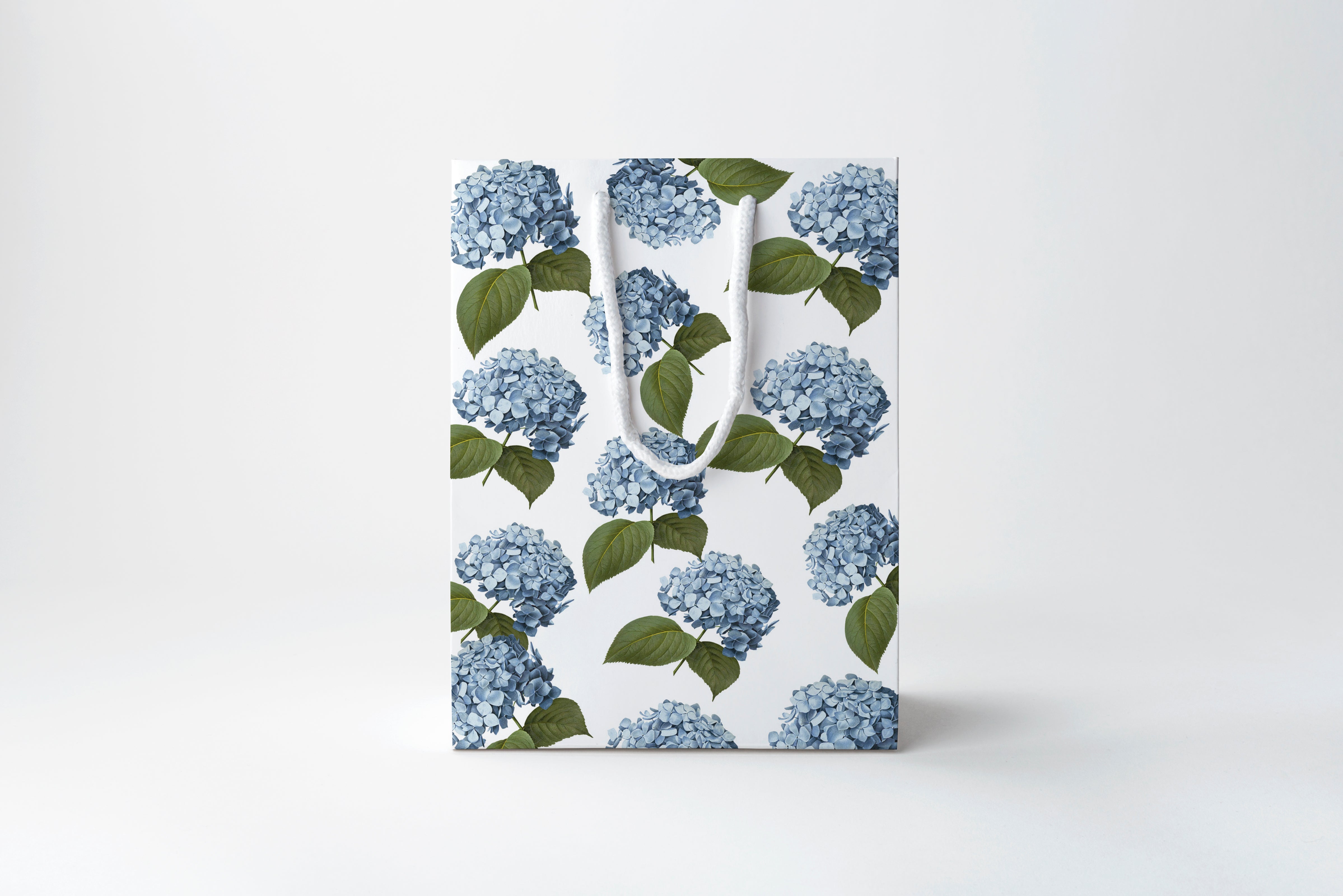 Blue Hydrangea Gift Bag | Luxury Gift Bag By Josil Paperie
