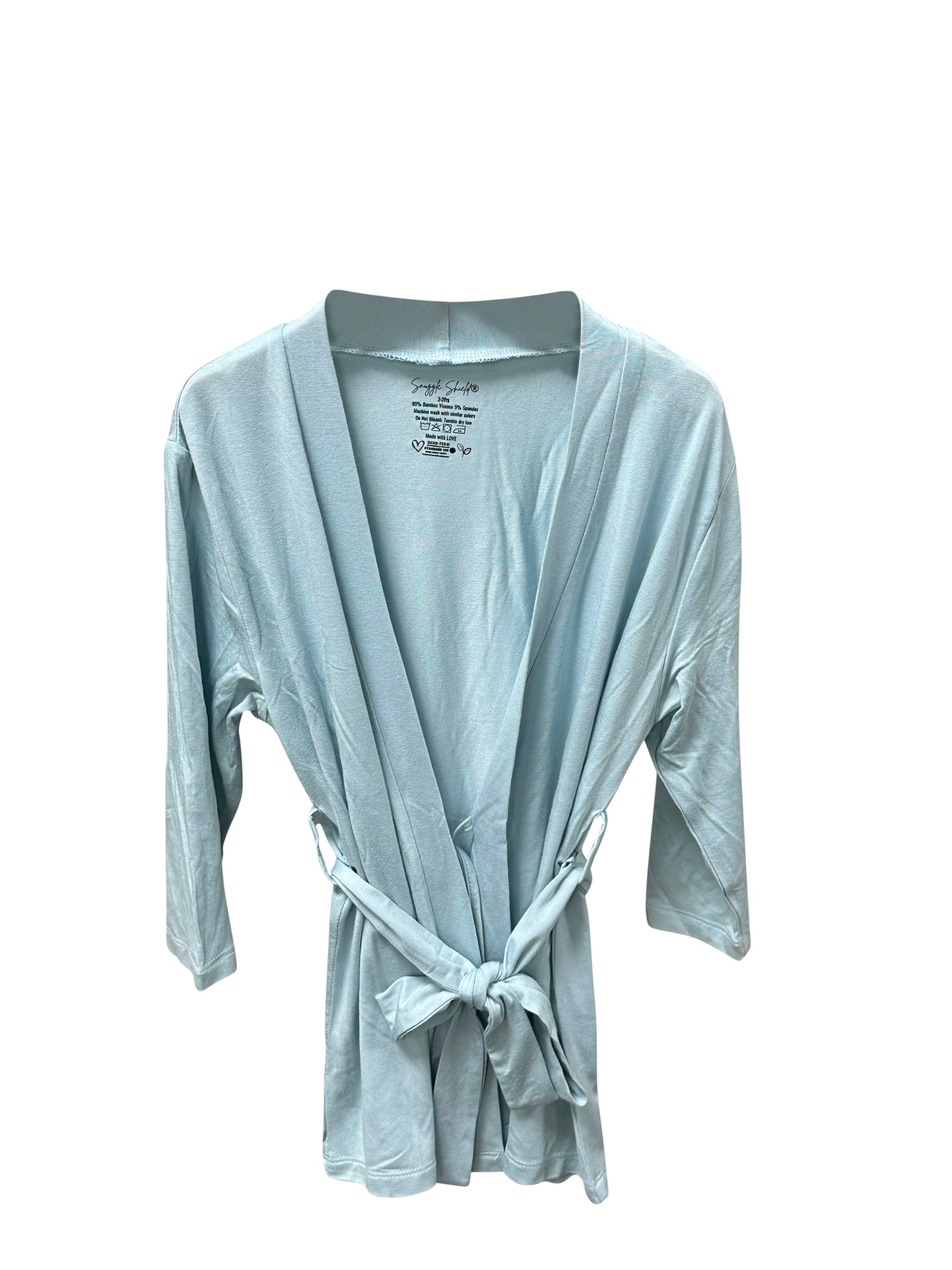 Luxe Bamboo Toddler Kids Robe