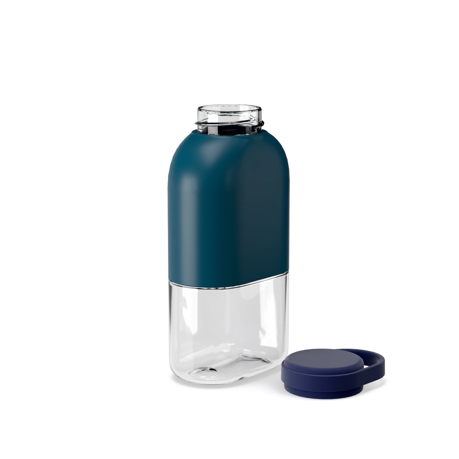 Slim Water Bottle 12 Oz Blue Abyss / Midnight Blue - Set Of 2